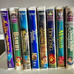 DISNEY- Walt Disney Classic VHS Movies